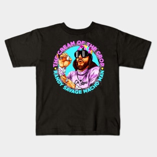 the cream of the crop randy savage Kids T-Shirt